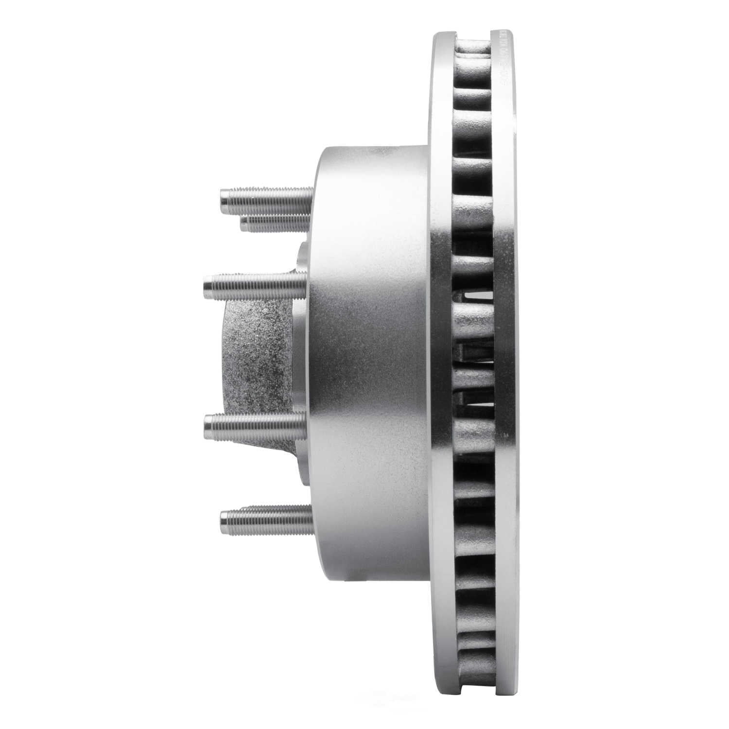 Dynamic Friction Company 631-54190L DFC Brake Rotor - Drilled And Slotted - Silver