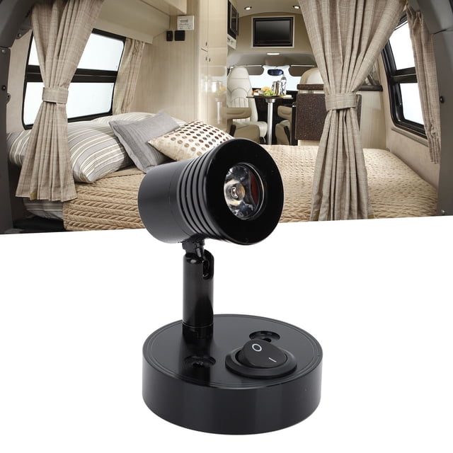 High Brightness LED Reading Light For RV Bedside, Energy Saving Warm White Lamp For Trucks Campers