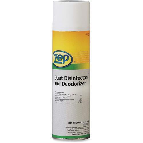 R02501 Zep Professional Quat Disinfectant Deodorizer Aerosol 24 oz