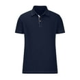 thumbnail image 3 of Aloohaidyvio George T Shirts for Men Big and Tall,Men's Casual Henley Shirts Classic Button Cotton Short Sleeve T-Shirt Summer Basic Solid Lightweight Tees Tops, 3 of 5