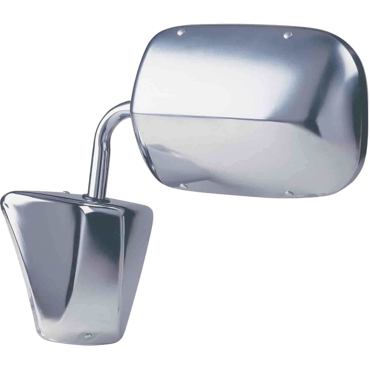 Fit System H3621GM Side View Mirrors Driver Side Chrome, Foldaway