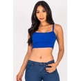 thumbnail image 5 of Knit Ribbed Cami Crop Top, 5 of 8