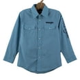 thumbnail image 1 of Wrangler Boys' Blue Lighting Logo Shirt XX-Large, 1 of 4