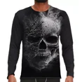 thumbnail image 1 of Playera Camiseta Deportiva De Mexican Cráneo De 3d Estampado, 1 of 3