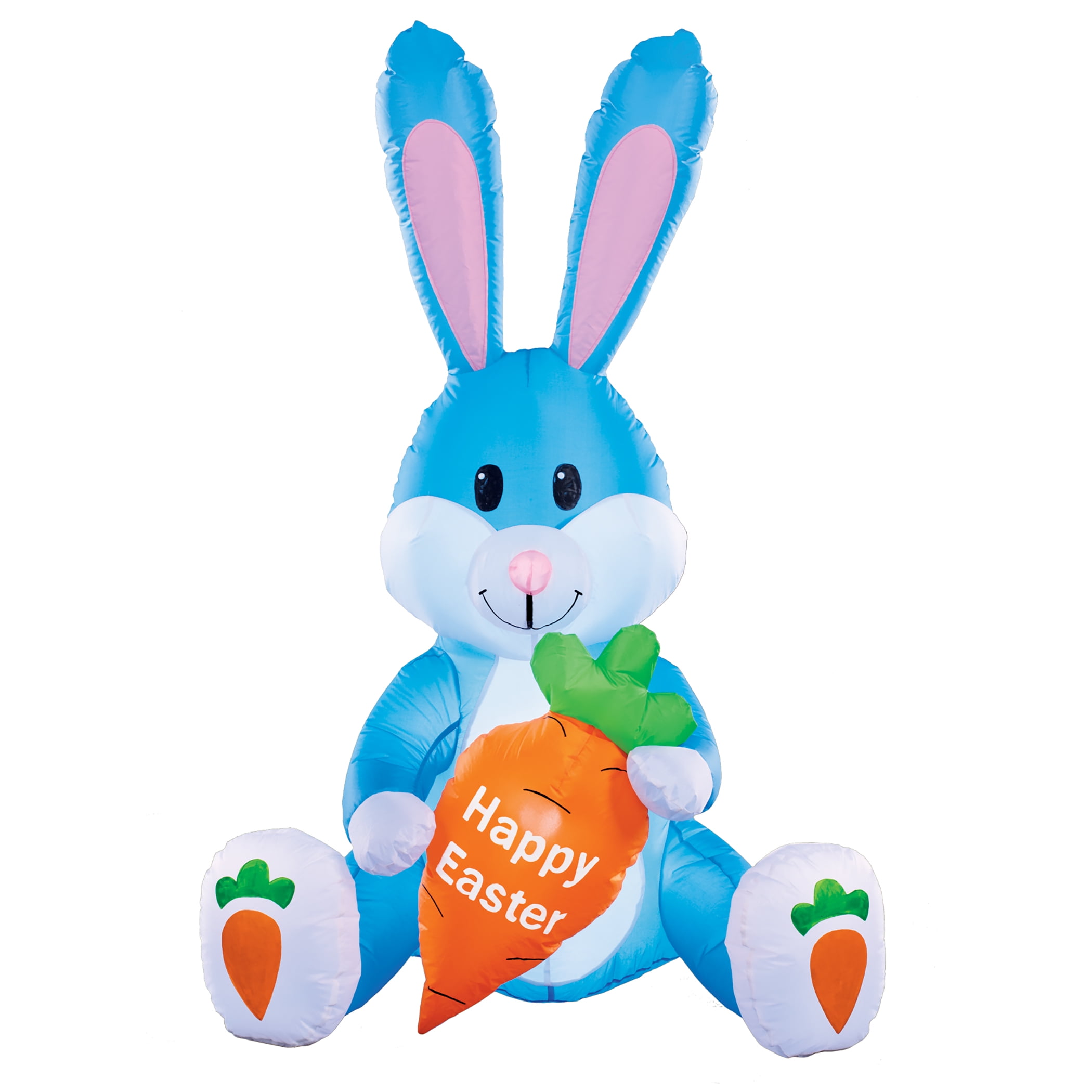 Inflatable Easter Egg with Bunny 19 Inches 752423209613