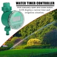 thumbnail image 3 of Garden Irrigation Timer, LCD Displays Automatic Water Timer, Up To 16 Watering Programs Practical For Gardening Watering Timers For Lawn Irrigation Controllers, 3 of 8