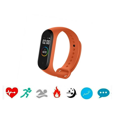 Xiaomi Mi Wristband 4 bluetooth 5.0 Smart Watch Heart Rate Fitness Tracker 0.95inch Color AMOLED (Best Fitness Tracker For The Money)
