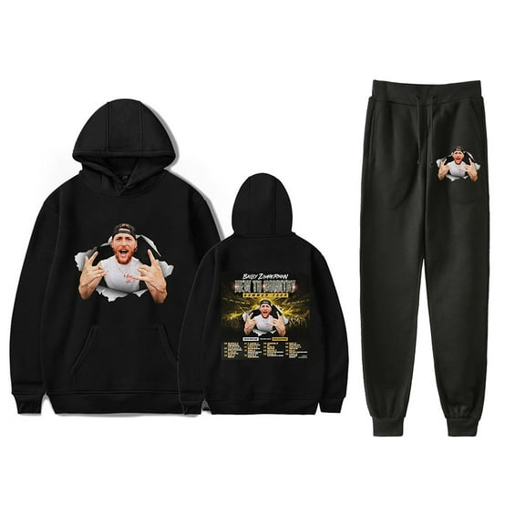 Bailey Zimmerman New To Country Tour 2025 Fall Suit Unisex Hoodies Jogger Pants Sets