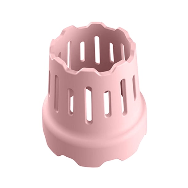 Escurridor de silicona para vasos y biberones pequeños. Rosa