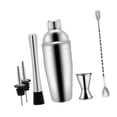 thumbnail image 3 of Cóctel Shaker Set, Shaker de bebidas, batidora de margarita profesional, barra de acero inoxidable Kit de bebidas para bebidas, 3 of 8