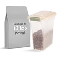 thumbnail image 2 of Contenedor hermético para alimento de perro IRIS USA de 5,9 kg, 2 of 9