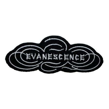 Evanescence Band Logo Patch Amy Lee Gothic Rock Metal Music Iron On