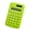 Green, variant on 8 Digit Pocket Calculator 4.3×3×1.2in ABS Portable Desk Finance Calculator Multi Color for Home Dorm Budget Office Daily Gift