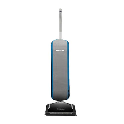Aspiradora vertical giratoria Oreck HEPA, ligera, con bolsa, filtración HEPA, atrapa residuos y retiene la suciedad, dirección giratoria, con cable para uso doméstico.
