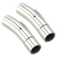 thumbnail image 1 of 2pcs Stainless Steel Magnetic Clasp Fits for Diameter 6mm Round Leather Cord End Clasps, 1 of 9