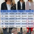 thumbnail image 3 of Neewe Womens Long Cardigans Open Front Oversized Hooded Fall Winter Outerwear Sweater Coat, 3 of 9
