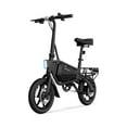 thumbnail image 1 of Jetson Bolt Pro Max Electric Folding Bike with 14 Inch Wheels, 15.5 MPH Speed, Black, 1 of 12
