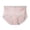 Pink, variant on HVOBTTY Women's Cotton High Waist Briefs Solid Color Underwear Breathable Multi Color Soft Skin Friendly Panties