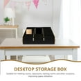 thumbnail image 3 of BESTYASH 1Pcs Black Wood Storage Solution for Students Classroom Organizer, 3 of 5