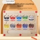 thumbnail image 1 of Bolígrafo magnético de madera para niños, cambio de cuentas, operación de conteo magnético, juego de clasificación de colores, juguetes educativos de educación temprana, 1 of 5