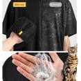 thumbnail image 6 of Magic Brush Pet Hair, The Magic Brush Pet Hair Remover, Reusable Pets Hairs Remover Electrostatic Gloves, for Clothing/Couch/Furniture.-black,4 Pack, 6 of 7
