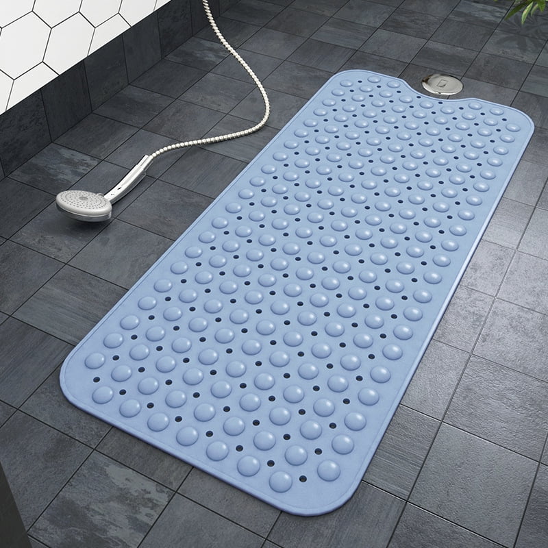 Extra Long Non Slip Bath Mat Bathtub Shower Safety Protection Pvc