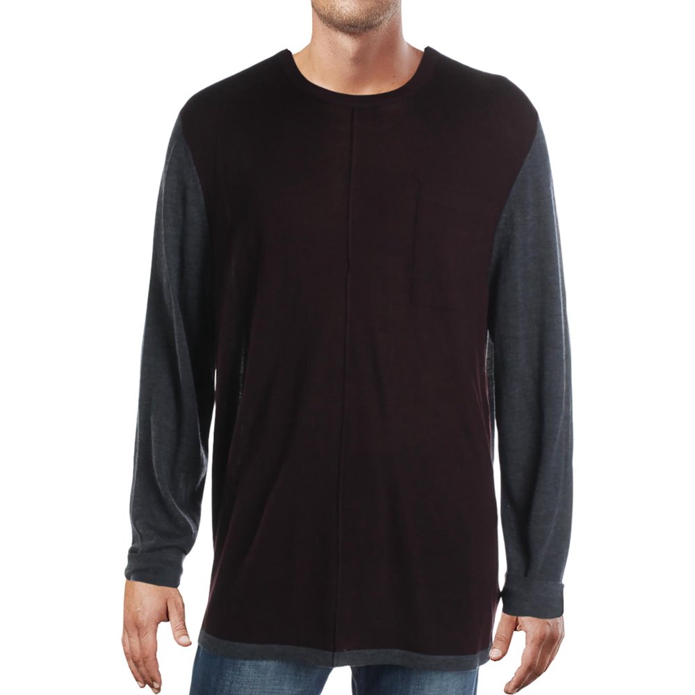 DKNY DKNY Mens Knit Crew Neck Thermal Shirt