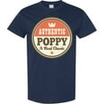 thumbnail image 3 of Inktastic Poppy Grandpa Vintage T-Shirt, 3 of 5