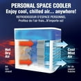 thumbnail image 3 of Arctic Air Chill Max Personal Space Cooler – Portable Evaporative Air Cooler with Hydro-Chill Technology, 4-Speed Control, Adjustable LED Night Light, 3 of 8