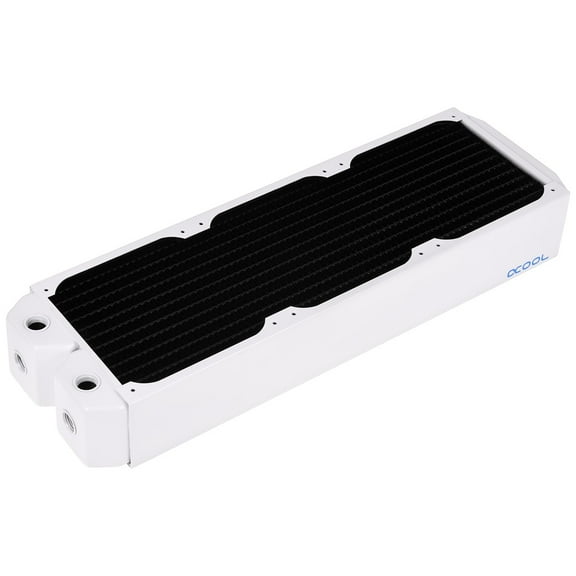 Alphacool NexXxos UT60 Full Copper Radiator 360, 120mm x 3, Triple Fan, White