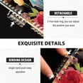 thumbnail image 4 of White Horse and Flowers Ring Binder Notebook Journey Note Diary College Ruled Spiral Notebook Study Loose Leaf Paper A5 60 Pages, 4 of 8