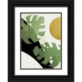 thumbnail image 1 of Artographie Studio 18x24 Black Ornate Wood Framed with Double Matting Museum Art Print Titled - Monstera Cut Out 04, 1 of 4