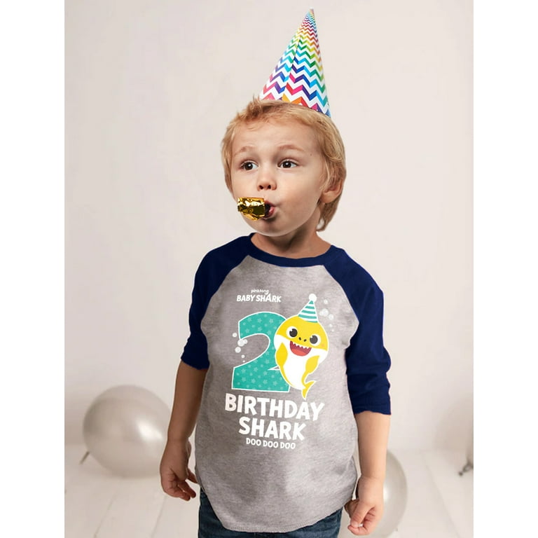 Kids Baby Shark 2nd Birthday Doo Doo Kids Son T Shirt Kids Baby Shark 2nd Birthday Doo Doo Kids Son T Shirt