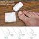 thumbnail image 4 of 2 uds levantador de uñas encarnadas herramienta para uñas encarnadas herramienta de cuidado de pies de acero inoxidable (plata), 4 of 5