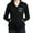 Black, variant on CafePress - Signofthecross_Latin Women's Zip Up Hoodie - Women's Zip Hoodie