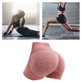 thumbnail image 4 of Pantalones cortos deportivos sin costuras para mujer Pantalones elásticos de Naranja S Zulema Shorts deportivos sin costuras, 4 of 8