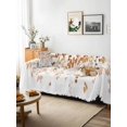 thumbnail image 3 of Yellow Leaves Couch Cover for 2 Cushion Couch, Summer Botanical Washable Love Seat Sofa Covers Slipcover, Throw Sofa Covers for Pets, Furniture Protector 71"x102", 3 of 9