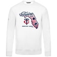 thumbnail image 2 of Men's Levelwear White Minnesota Twins Zane Sunrise Sweatshirt, 2 of 3