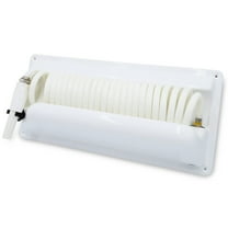 New Washdown Hose Holder Station With Hose t-h Marine Wdhh25wcdp 20" L x 9-3/8" W x 5-3/4" H White
