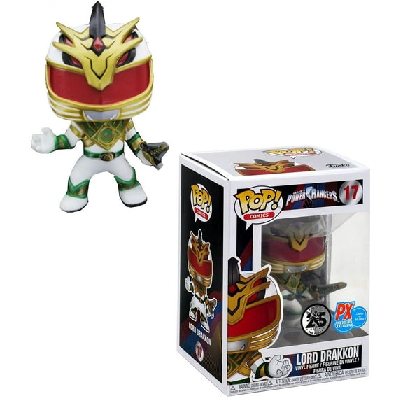 Pop Comics 3.75 Inch Action Figure Power Rangers - Lord Drakkon #17 Exclusive