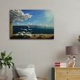 thumbnail image 3 of Dali El Salvador Wave Books Sailing Poster Decorative Painting Canvas Wall Art Living Room Posters Bedroom Painting 16x24inch(40x60cm), 3 of 6