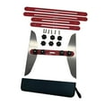 thumbnail image 2 of colaxi Stair Tread Template Tool Marking Measuring Tool Stair Tread Ruler Premium Professional Stair Measuring Tool Jig for Cabinets Red, 2 of 9