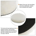 thumbnail image 4 of 5Pack Wool Buffing Pads 4 inch Polishing Pad Car Auto Buffing Pads Wool Polishing Buffing Pad Hook and Loop, 4 of 6