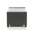 thumbnail image 3 of Muse & Lounge Co. Fields Outdoor Patio Coffee Table in Gray PE Wicker / Rattan, 3 of 7