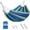 Blue Green, variant on HappyPicnic Double Hammock with 9.8FT2 Rope, Portable 2 Persons Hammock with Carrying Bag- Patio Hammocks Hanging Camping Bed for Patio, Backyard, Porch, Outdoor and Indoor Use