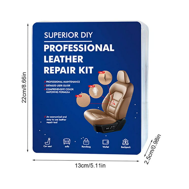 Megawheels Leather Repair Kit, 7 Colors Car Interior Leather Repair Kit