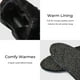 Comfy Moda Bottes d'Hiver Imperméables pour Femmes Cuir Doublé de Fourrure Fermeture Éclair Latérale - Jade – image 3 sur 7