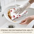 thumbnail image 7 of 6 Pcs Funny Kitchen Towels,White Christmas Santa Pattern Microfiber Dish Towels,Kitchen Tea Towels,Kitchen Towel Set (18" X 26"), 7 of 7