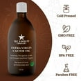 thumbnail image 4 of The Goodbye Company Organic Castor Oil Cold-Pressed in Glass Bottle for Hair Growth, Skin & Eyelashes, 4 of 7