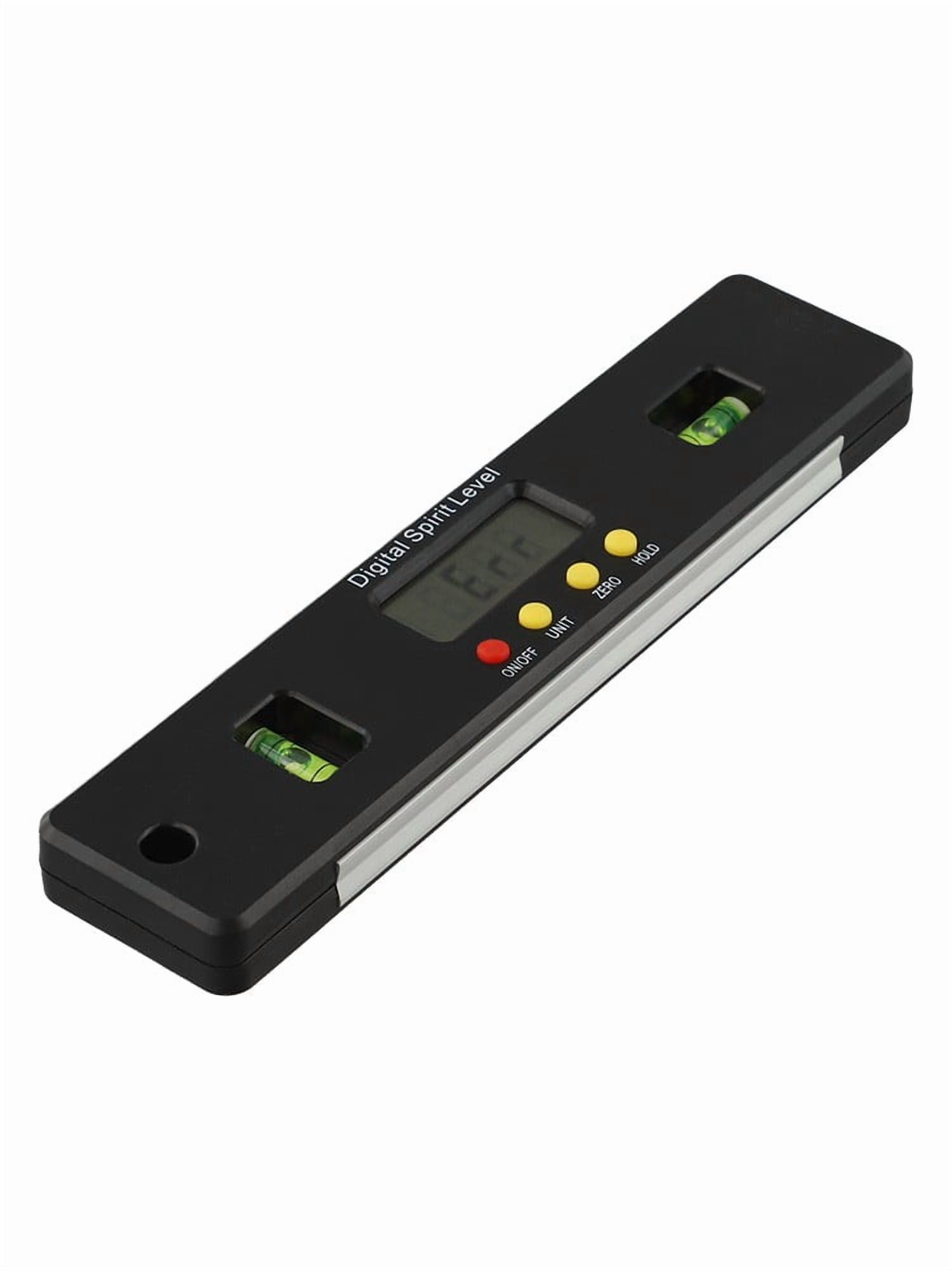 Essential Tool Magnetic Base Digital Level Protractor 100150200Mm Available Now